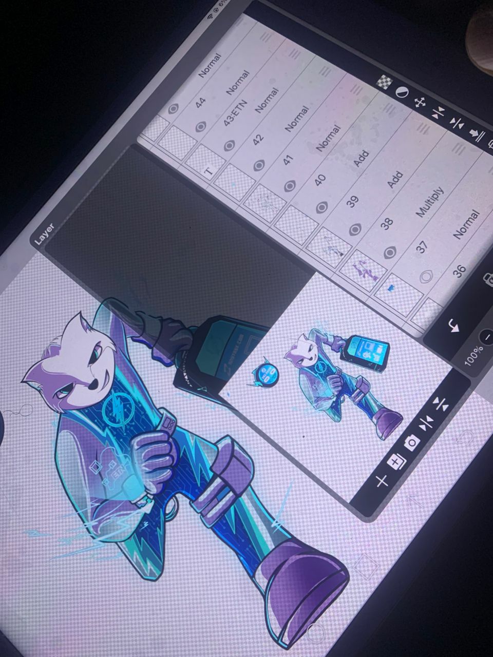 Color & Layers — Electroneum Hero process step 02