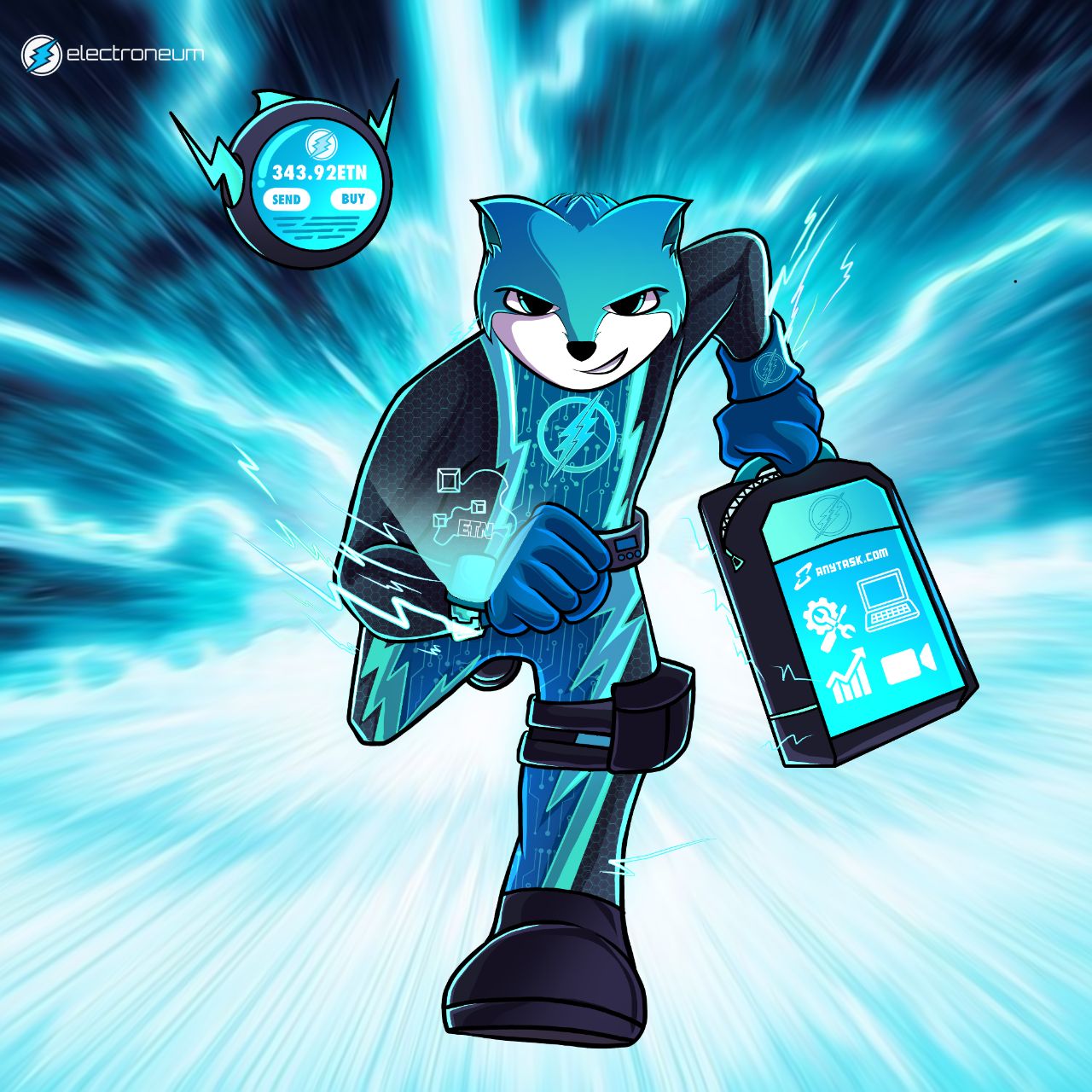 Final Render — Electroneum Hero process step 03