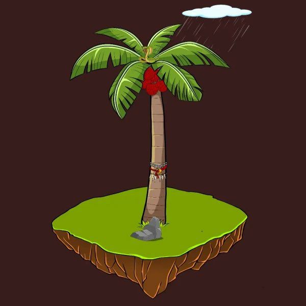 Floating Palm — Origin